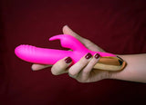 Dream Supercharged Silicone Rabbit Rechargeable Pink