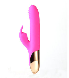 Dream Supercharged Silicone Rabbit Rechargeable Pink