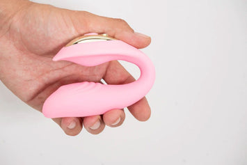 Harmonie Pink Bendable Dual Vibrator W/ Remote Control Default Title