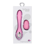 Harmonie Pink Bendable Dual Vibrator W/ Remote Control