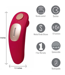 Remi Rechargeable Suction Panty Vibe Rechargeable Default Title
