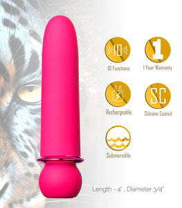 Jaguar Powerful Bullet Pink Rechargeable