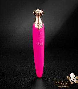 Vaporator Vibrating Silicone Rechargeable Vape Pink