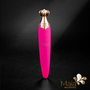 Vaporator Vibrating Silicone Rechargeable Vape Pink