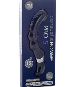 Sensuelle Homme Pro-s Prostate Massager Navy Blue