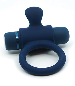 Sensuelle Silicone Bull Ring Navy Blue