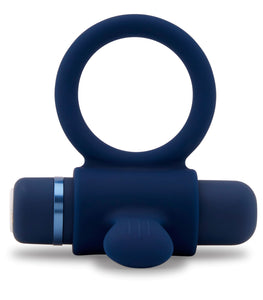 Sensuelle Silicone Bull Ring Navy Blue