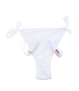 Sensuelle Pleasure Panty White Remote Control