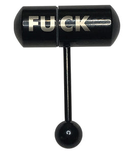 Lix Barbell Etched Fuck