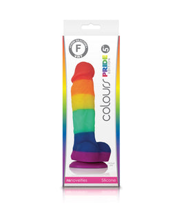 Colours Pride Edition 5in Dildo Rainbow