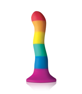 Colours Pride Edition 6in Wave Dildo Rainbow