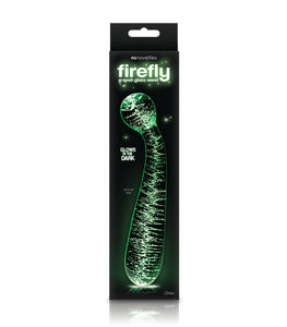 Firefly Glass G Spot Glow Wand Clear