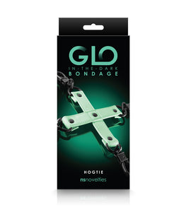 Glo Bondage Hog Tie Green