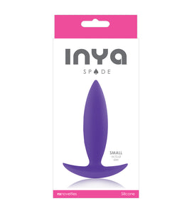 Inya Spades Butt Plug Purple Small