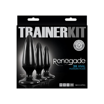 Renegade Pleasure Plug 3pc Trainer Kit Default Title