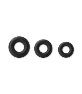 Renegade Super Soft Power Rings Black