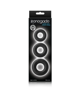 Renegade Super Soft Power Rings Black