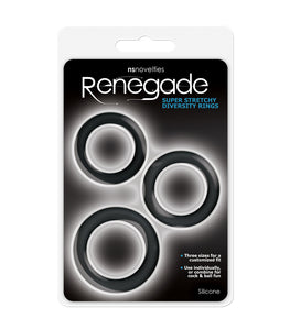 Renegade Diversity Rings Black