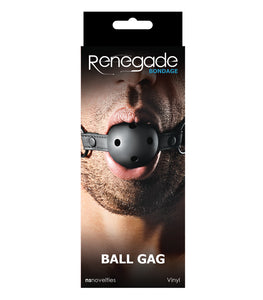 Renegade Bondage Ball Gag Black