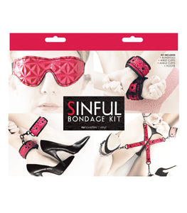 Sinful Bondage Kit Pink