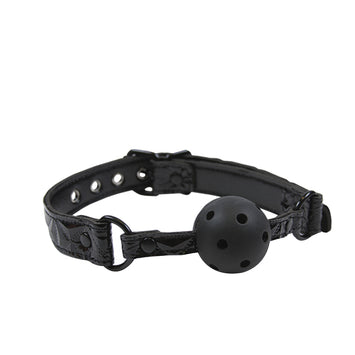 Sinful Ball Gag Black Default Title