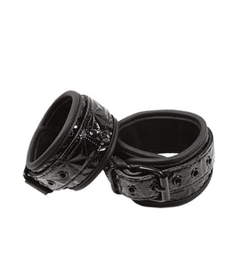 Sinful Wrist Cuffs Black