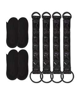 Sinful Bed Restraint Straps Black