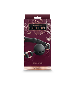 Bondage Couture Ball Gag Black