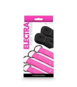 Electra Tie Down Straps Pink