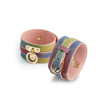 Spectra Bondage Ankle Cuffs Rainbow Default Title