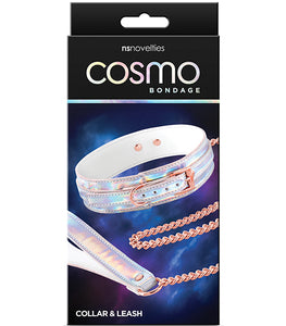 Cosmo Bondage Collar & Leash Rainbow Default Title