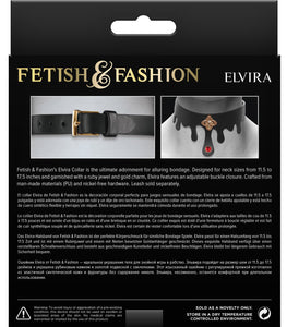 Fetish & Fashion Elvira Collar Black