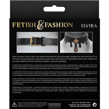 Fetish & Fashion Elvira Collar Black Default Title