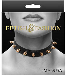 Fetish & Fashion Medusa Collar Black