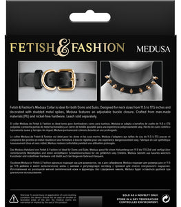 Fetish & Fashion Medusa Collar Black