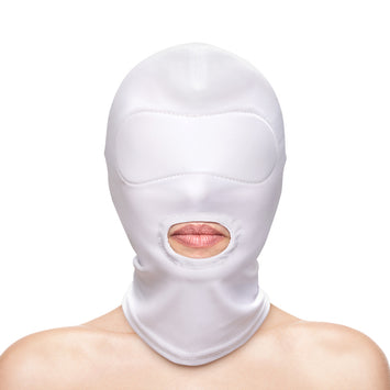 Fetish & Fantasy Mouth Hood White
