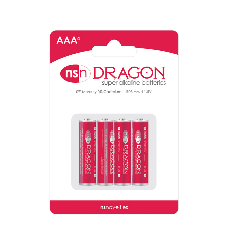 Dragon 4pk Alkaline Aaa Batteries Default Title