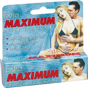 Extra Maximum Delay Lube Small .5oz Default Title