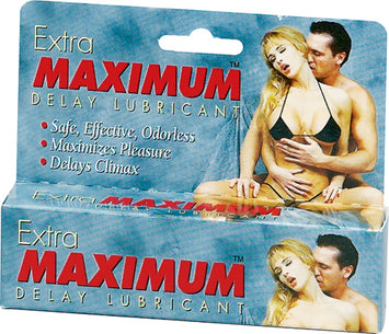 Extra Maximum Delay Lube Large 1.5oz Default Title
