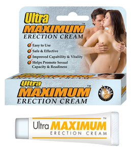 Ultra Maximum Erection Cream .5oz