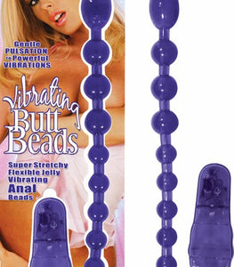 Butt Beads Purple Vibrating