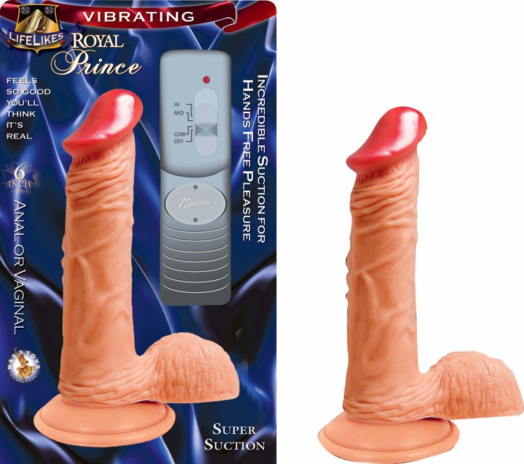 Lifelike Royal Prince Vibrating