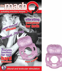 Mach Pulsating Erection Keeper Purple