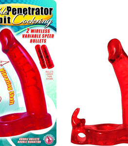 Double Penetrator Rabbit Cockring