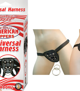 All American Whoppers Universal Harness Black