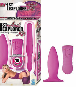 My 1st Anal Explorer Kit Pink