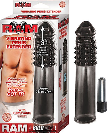 Ram Vibrating Penis Clear