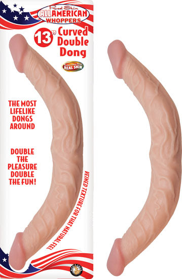All American Whopper 13in Curved Double Dong Default Title