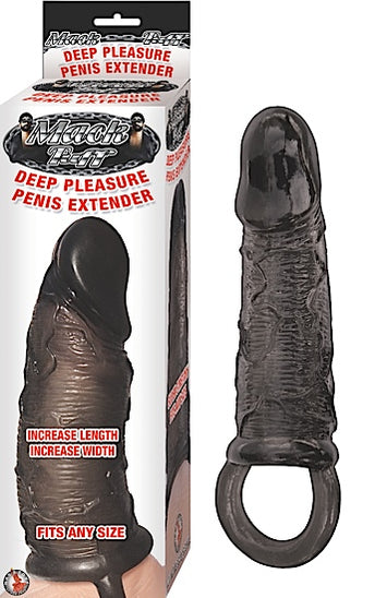 Mack Tuff Deep Pleasure Penis Extender Black Default Title