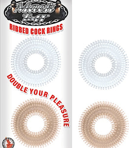 Mack Tuff Ribbed Cock Rings